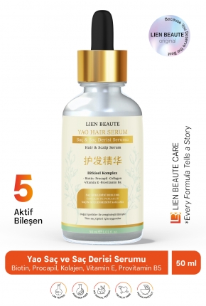 Yao Sa ve Sa Derisi Serumu Biotin, Procapil, Kolajen zl Sa Kk Besleyici, Dklme Kart Etki